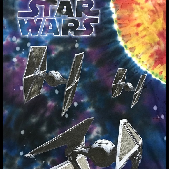 Star Wars Other - Star Wars Empire Tie Fighters Tie Dye Shirt